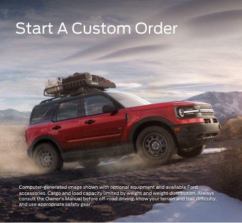 Start a custom order | Midway Ford WV in Hurricane WV
